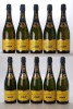 Champagne Heidsieck Monopole Blue Top NV 10 bts Charity Lot - No Buyer's Premium - From a private collection in Sussex