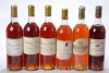 Chateau Rieussec 1975 Sauternes 1 bt Chateau Romer du Hayot 1975 Sauternes 1 bt Above Chateau Climens 1991 Sauternes 2 bts Chateau Coutet 1975 Sauternes 1 bt Chateau Pascaud Villefranche 1992 Sauternes 1 bt Above 6 Bts. Charity Lot - No Buyer's Premium -