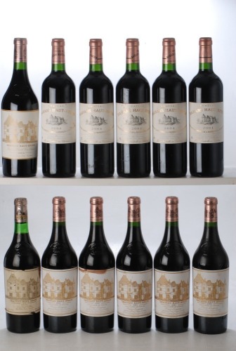 Bahans Haut Brion 2004 Pessac Leognan 5 bts Chateau Haut Brion 2001 Pessac Leognan 2 bts Chateau Haut Brion 2002 Pessac Leognan 3 bts Chateau Haut Brion 2004 Pessac Leognan 1 bt Chateau Haut Brion 1976 Pessac Leognan 1 bt Above 12 bts Charity Lot - N