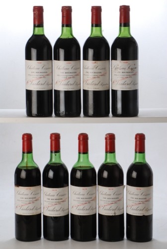 Chateau Cissac 1981 Haut Medoc 4 bts Chateau Cissac 1979 Haut Medoc 2 bts above 6 bts Charity Lot - No Buyer's Premium - From a private collection in Sussex