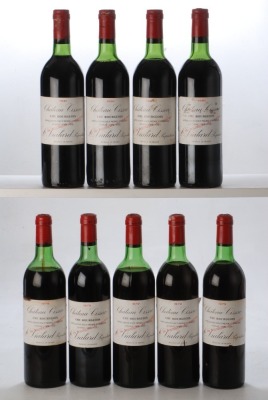 Chateau Cissac 1981 Haut Medoc 4 bts Chateau Cissac 1979 Haut Medoc 2 bts above 6 bts Charity Lot - No Buyer's Premium - From a private collection in Sussex