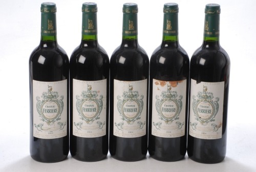 Chateau Ferriere 2004 Margaux 5 bts Charity Lot - No Buyer's Premium - From a private collection in Sussex