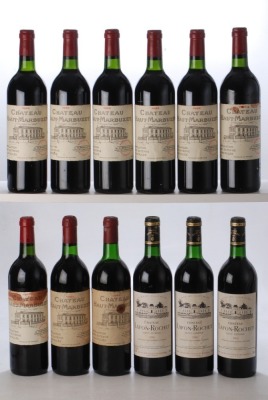 Chateau Lafon Rochet 1988 Saint Estephe 3 bts Chateau Haut Marbuzet 1992 Saint Estephe 2 bts Chateau Haut Marbuzet 1998 Saint Estephe 7 bts Above 12 Bts Charity Lot - No Buyer's Premium - From a private collection in Sussex