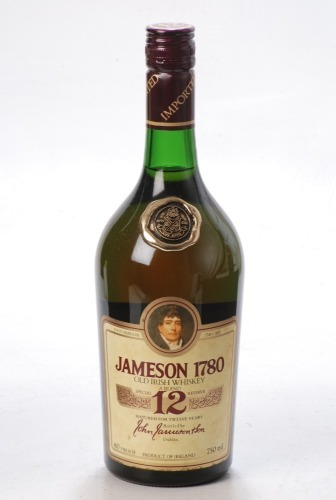 Jameson 1780 Old Irish Whiskey 12 yr NV 1 bt Charity Lot - No Buyer's Premium - From a private collection in Sussex