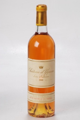Chateau d' Yquem 2000 Sauternes 1 bt Charity Lot - No Buyer's Premium - From a private collection in Sussex