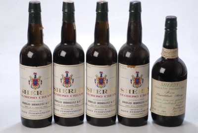 Oloroso Cream Sherry Bodega Rodriguez & Co NV Pemartin Solera 1914 Amontillado Sherry NV 1 bt Above 5 bts Charity Lot - No Buyer's Premium - From a private collection in Sussex
