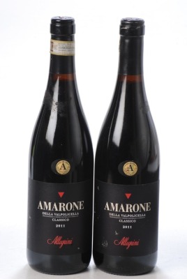 Amarone Classico 2011 Allegrini 2 bts Charity Lot - No Buyer's Premium - From a private collection in Sussex