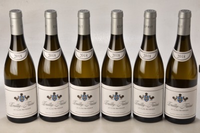 Pouilly Fuisse 1er Cru Clos 2018 Reyssier Esprit Leflaive 6 bts OWC In Bond