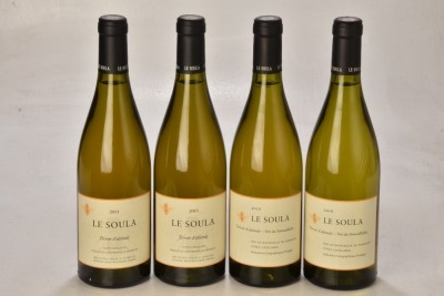 Le Soula Blanc 2013 Vin de Pays des Cotes Catalanes 2 bts Le Soula Blanc 2016 Vin de Pays des Cotes Catalanes 2 bts Above 4 bts In Bond