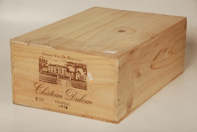 Chateau Dalem 2016 Fronsac 12 bts In Bond