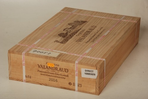 Chateau Valandraud 2016 Saint-Emilion Grand Cru 6 bts In Bond