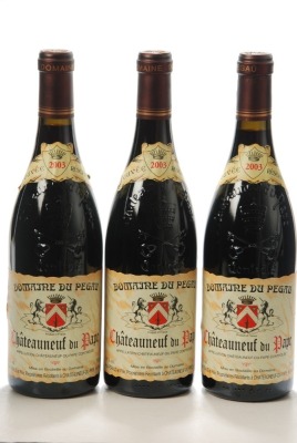 Châteauneuf-du-Pape 2003 Domaine du Pegau 3 bts In Bond