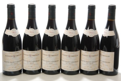 Nuits Saint Georges 1er Cru Les Cailles 2011 Domaine Robert Chevillon 6 bts In Bond