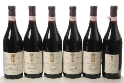 Barolo Vigna Rionda 2004 Oddero 6 bts In Bond