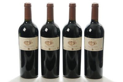 Rioja San Vicente Tempranillo 2001 Señorío de San Vicente 4 bts