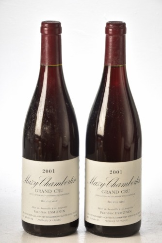 Mazis Chambertin Grand Cru 2001 Frederic Esmonin 2 bts