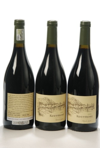 Keermont Topside Syrah 2012 3 bts In Bond