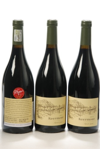 Keermont Topside Syrah 2014 3 bts In Bond