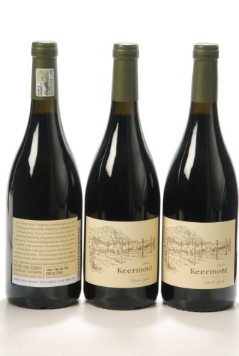 Keermont Topside Syrah 2015 3 bts In Bond