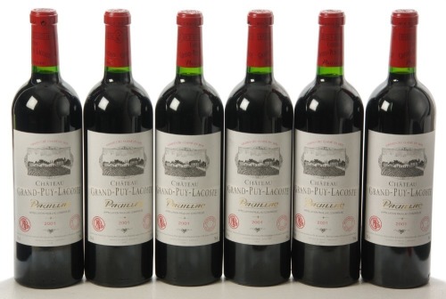 Château Grand Puy Lacoste 2001 Pauillac 6 bts Recently Removed from The Wine Society, Stevanage