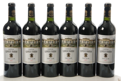 Château Léoville-Barton 2007 Saint-Julien 6 bts Recently Removed from The Wine Society, Stevanage