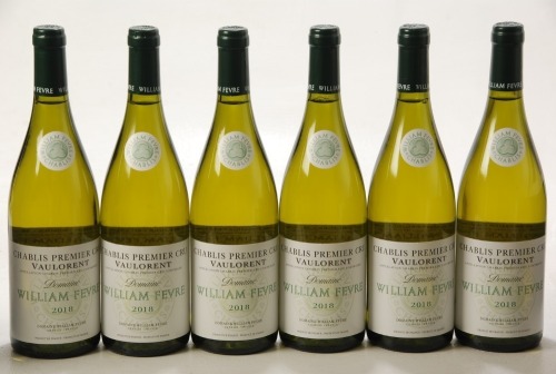 Chablis Premier Cru Vaulorent 2018 Domaine William Fèvre 6 bts OCC Recently Removed from The Wine Society, Stevanage