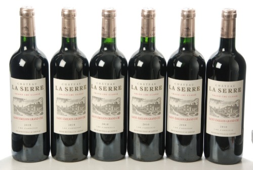 Château La Serre 2010 Saint-Emilion 6 bts OWC Recently Removed from The Wine Society, Stevanage