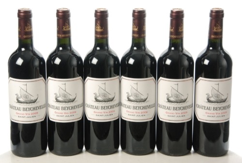 Chateau Beychevelle 2009 Saint Julien 6 bts OWC Recently Removed from The Wine Society, Stevanage