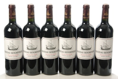 Chateau Beychevelle 2009 Saint Julien 6 bts OWC Recently Removed from The Wine Society, Stevanage