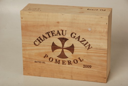 Chateau Gazin 2009 Pomerol 3 bts OWC Recently Removed from The Wine Society, Stevanage
