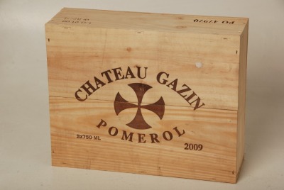 Chateau Gazin 2009 Pomerol 3 bts OWC Recently Removed from The Wine Society, Stevanage
