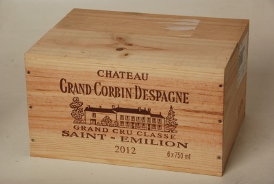 Chateau Grand Corbin Despagne 2012 Saint Emilion 6 bts OWC Recently Removed from The Wine Society, Stevanage