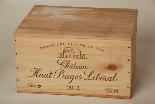 Chateau Haut Bages Liberal 2012 Pauilliac 6 bts OWC Recently Removed from The Wine Society, Stevanage