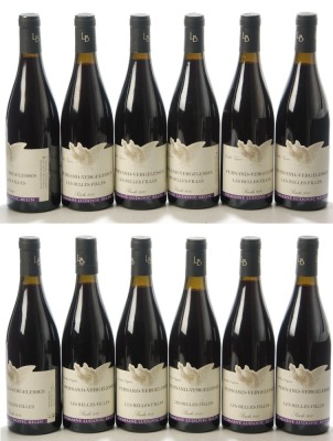 Pernand-Vergelesses Les Belles Filles Rouge 2010 Domaine 12 bts OCC In Bond
