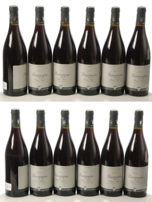 Bourgogne Rouge 2011 Domaine Florent Garaudet 12 bts OCC In Bond