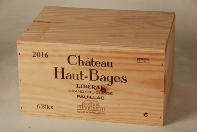Château Haut Bages Libéral 2016 Pauillac 6bts OWC