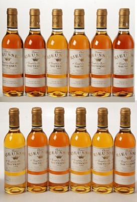 Chateau Rieussec 1996 Sauternes 12 Hlf bts