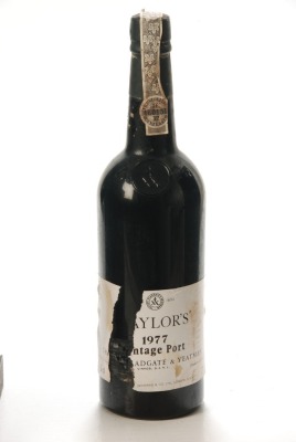 Taylors Vintage Port 1977 1bts IN BOND