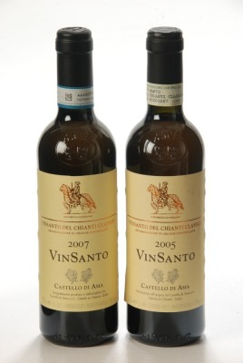 Castello di Ama VinSantos 2005 1Hlf Bt Castello di Ama VinSantos 2007 1Hlf Bt Above 2Hlf bts IN BOND
