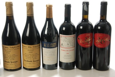Valpolicella Classico 1998 Giuseppe Quintarelli 2bts 36 Merlot 2005 Gialda Ticino 2bts Roccamonfina 2006 Tierra Di Lavoro 1bt Le Vigne Di Zamo 2004 Rosazzo Pignoli 1bt Above 6bts IN BOND