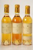 Chateau d'Yquem 2006 Sauternes 2 Hlf Bts Chateau d'Yquem 2002 Sauternes 1 Hlf Bt Above 3 Hlf Bts