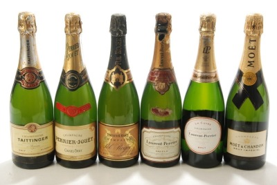 Champagne Laurent Perrier La Cuvee 1bt Champagne Laurent Perrier Brut L.P 1bt Champagne Moet & Chandon Brut Imperial 1bt Champagne Perrier Jouet Grand Brut 1bt Champagne Pol Roger Extras Dry Celebration Cuvee 1bt Champagne Taittinger Brut Reserve 1bt Abov