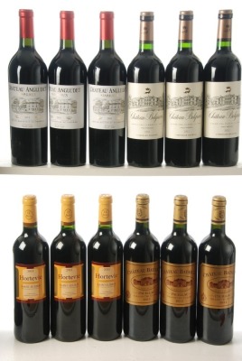 Chateau Hortevie 2011 Saint Julien 3 Bts Chateau d' Angludet 2011 Margaux 3 Bts Chateau Belgrave 2011 Haut Medoc 3 Bts Chateau Batailly 2011 Pauillac 3 Bts Above 12 Bts