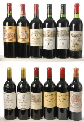 Chateau Pavie Macquin 2004 Saint Emilion 1er Grand Cru Classe 1 Bt Chateau Leoville Barton 1998 Saint Julien 1bt Chateau Leoville Barton 1999 Saint Julien 1bt Chateau Leoville Barton 1982 Saint Julien 1 Bt Baron de Pichon-Longueville 2004 Pauillac 1 Bt C