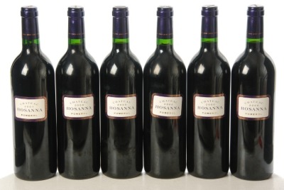 Chateau Hosanna 2000 Pomerol 5 Bts Chateau Hosanna 2001 Pomerol 1 Bt Above 6 Bts