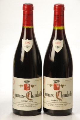 Charmes Chambertin Grand Cru 2002 Domaine Armand Rousseau 2 Bts