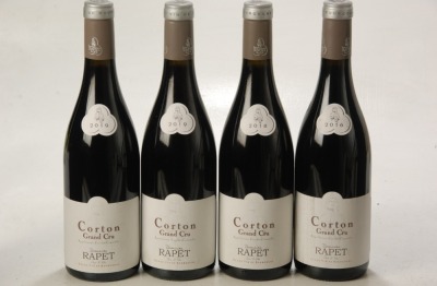 Corton Grand Cru 2016 Domaine Rapet 1 Bt Corton Grand Cru 2018 Domaine Rapet 1 Bt Corton Grand Cru 2019 Domaine Rapet 2 Bts Above 4 Bts