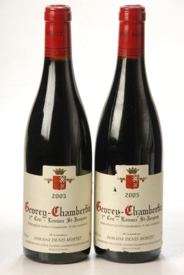 Gevery Chambertin 1er Cru Lavaux Saint Jacques 2005 Domaine Denis Mortet 2 Bts
