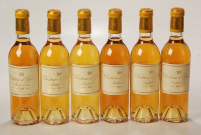 Chateau d Yquem 2005 Sauternes 6 hf Bts