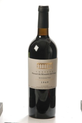Chateau Prieure du Monastir del Camp 1949 Rivesaltes 1 Bt